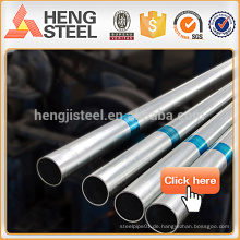 Verzinkte Stahlrohre Prime Quality Hersteller in Tianjin